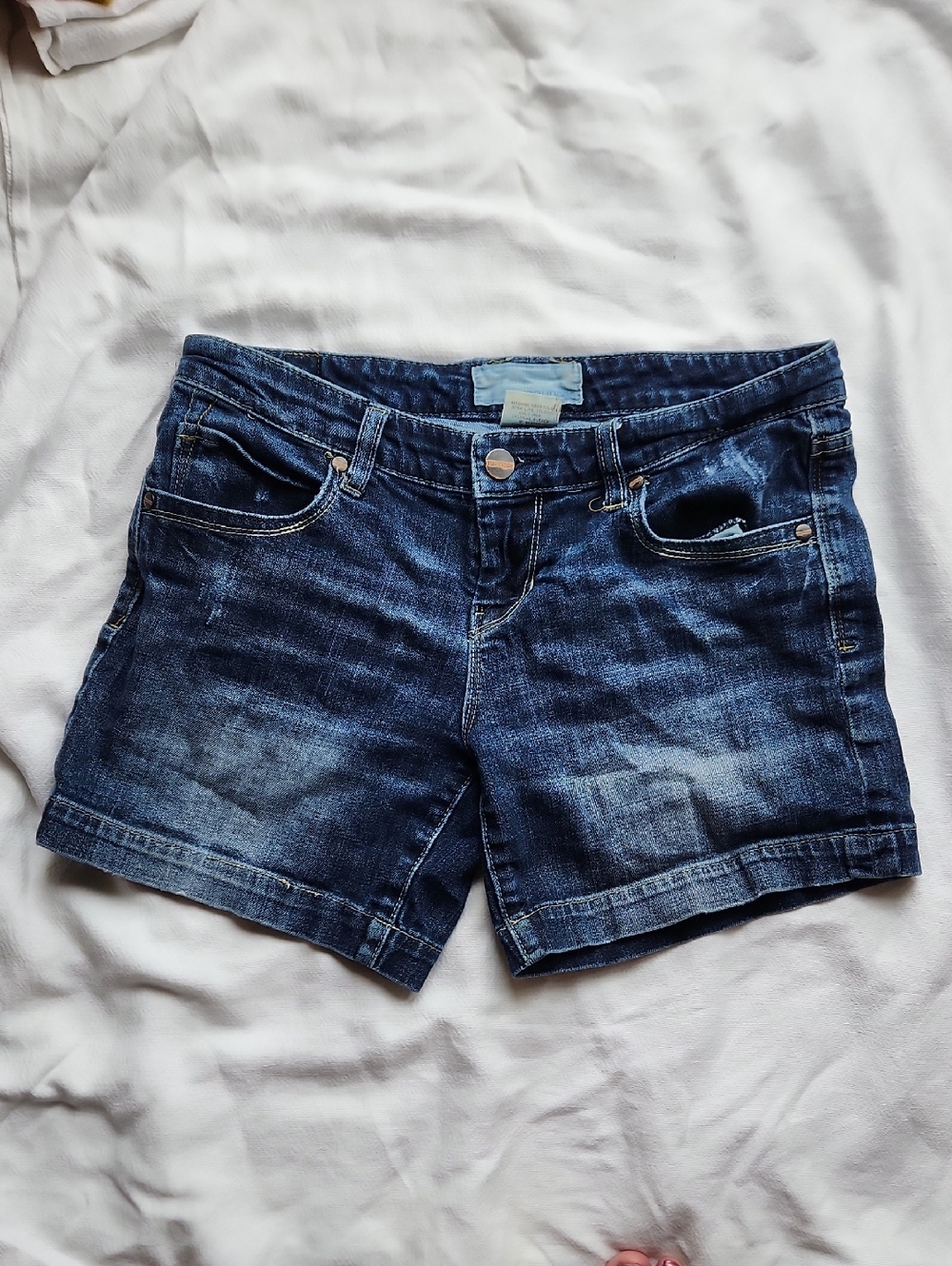 Dark Blue Denim Women’s Shorts